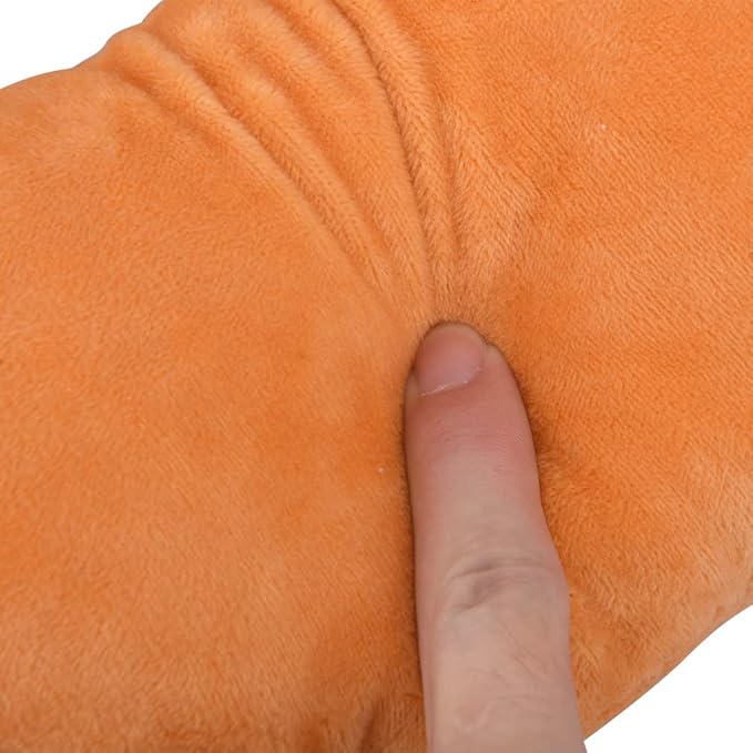 Travel Pillow for Kids, Cute Animal Neck Pillow Support U Shaped Cushion Plush Soft Rest Reading Pillows Sleeping Pillows for Airplane Train Car (Color:Yellow cat)