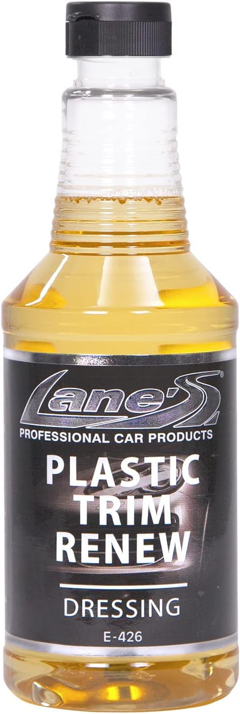 LANE'S Plastic Restorer, Trim Restorer Automotive, Faded Bumper Restorer, Durable Protection (32 oz)