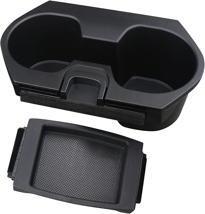 Civic Cup Holder Insert & Coin Holder Tray for Center Console Compatible with 10th Gen Civic Lx Ex Si Accessories Coupe Sedan Hatchback Sport 2016-2020 83446-TBA-A01ZA