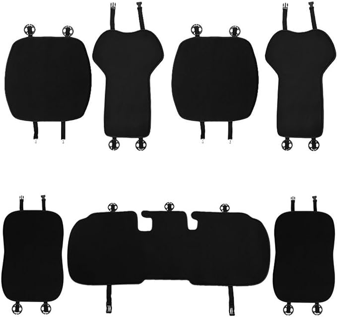 Seat Cover Custom Fit for Tesla Model Y Juniper 2020-2026 Front and Rear Car Seat Cushion Protector Pad Set All Seasons Comfortable and Breathable (Without Logo)