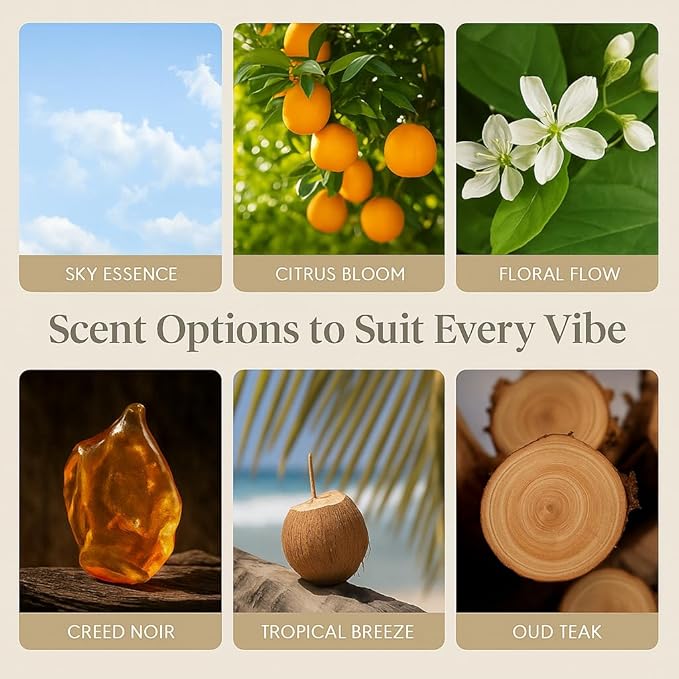 Aeris Car Fragrance Refill Kit - Includes 3 Pack Refill Scent Stones (Citrus Bloom (3 Pack Refill Kit))