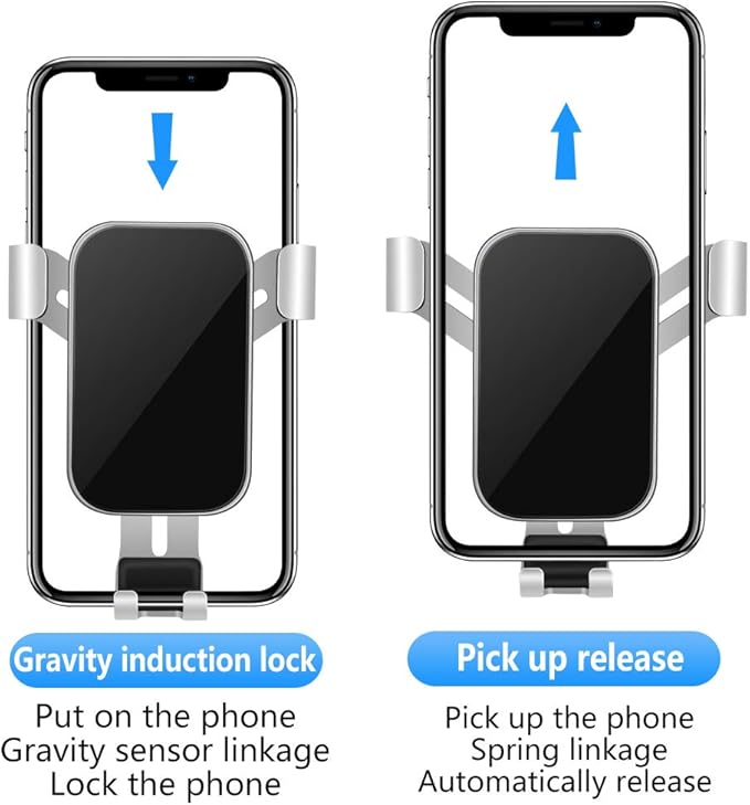 Car Phone Holder for Mitsubishi Outlander 2014-2021 and Mitsubishi Outlander PHEV 2018-2022 Auto Interior Accessories Best Cell Phones Mount Cellphone Mobile Cradle Charging Navigation Bracket