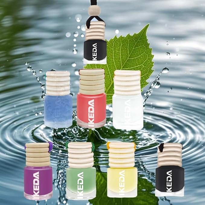 Automotive Air Freshener 4ml Car Scents | 45-Days Keep Fragrance | Automobile Hanging Diffuser Bottles | Remove Auto Odor Long-Lasting Fresh Air for Men Women Home Deodorizer (Dusk)