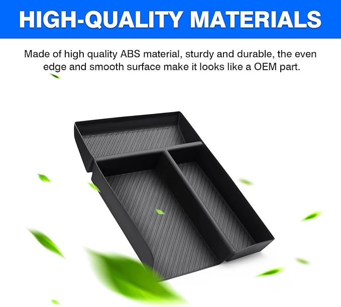 Autorder Center Console Organizer for 2024-2026 Mazda CX-90 CX90 CX-70 CX70 Accessories Armrest Storage Box Secondary Insert Tray with Anti-Slip Mat