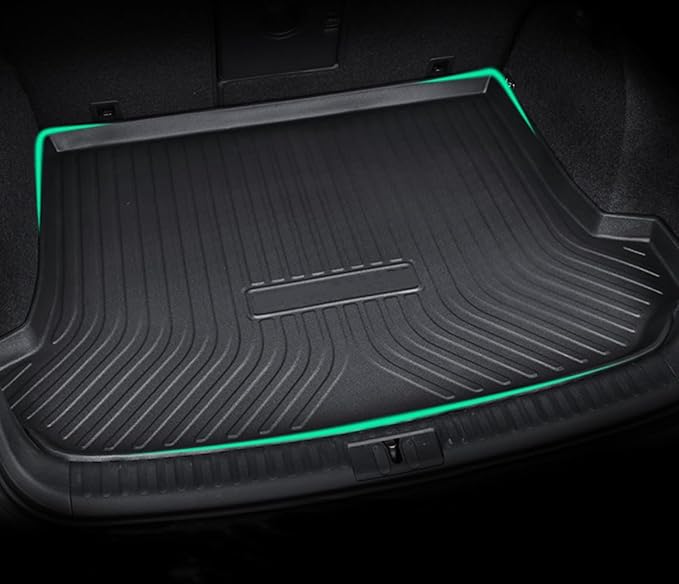 Cargo Liners Fits Hyundai Elantra 2017-2020 Rear Trunk Floor Mats 3D Boot Tray All-Weather TPE Black