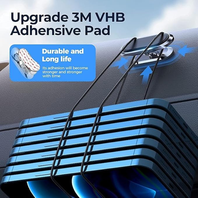 Magnetic Car Phone Holder, Powerful Magnet Mount for Dash, Sticks to Any Dashboard for GPS in Van.Car Magnet Phone Mount Compatible with All Cell Phone.(Pack of 1)