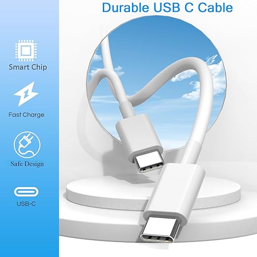 Fast Charging for iPhone 16 15 Charger,2Pack 20W PD Fast iPhone 16 15 Charger with USB C to USB C Charging Cable Cord 3FT for iPhone 16/16 Pro/16 Pro Max/15/15 Plus/15 Pro/15 Pro Max,iPad Pro/Air/Mini