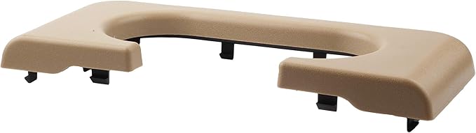 Dasbecan Beige Center Console Cup Holder Central Armrest Cushion Assembly Compatible with Ford F250 F350 F450 1999-2010