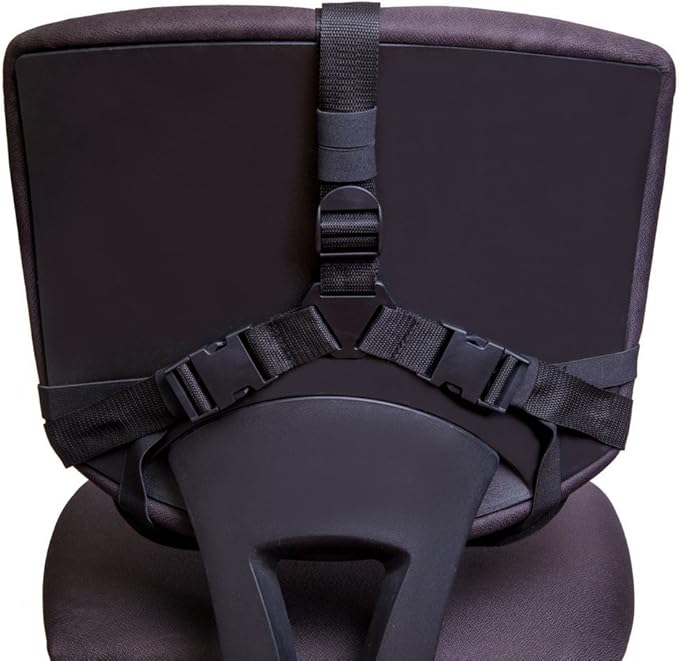 FOMI Firm Gel Foam Back Support (14" x 15") Care | Upper Lower Thoracic and Lumbar Support for Car, Home, Office Chair | Promotes Healthy Posture, Sciatica Pain Relief