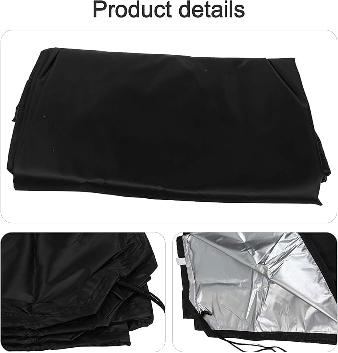 Car Top Luggage Rack Cover For Roof Cargo, 210D Waterproof Dust Cover, Rooftop Storage Bag Outdoor Travel Protection For Vehicle Roof Racks(170 * 145cm)