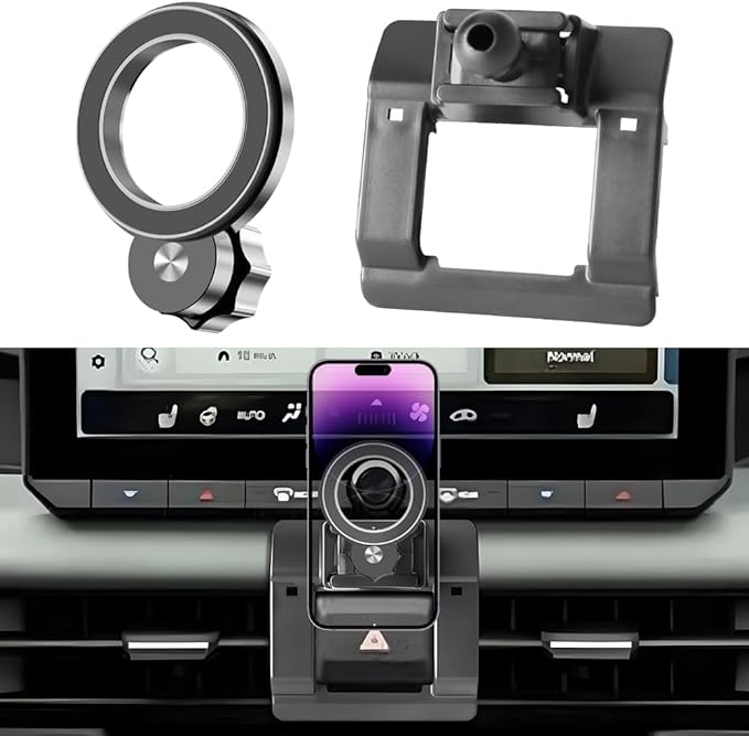 Car Magnetic Phone Mount for Toyota RAV4 2026 Auto Interior Accessories Best Cellphone Holder Mobile Cradle Cell Phones Navigation Charging Screen Magnet Stand Accessory