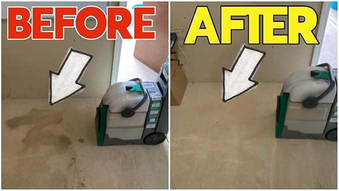 Carpet Cleaner Shampoo - Deep Cleaning for Carpets, Mats, Seats, Upholstery - Machine or Hand Use - Safe and Gentle Formula - Fresh Scent - 16oz