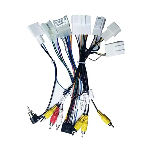 16pin Car Radio Stereo Power Retrofit Wiring Harness Adapter fits for Subaru Legacy Outback 2010 2011 2012 2013 2014 Support Factory OEM Backup Camera