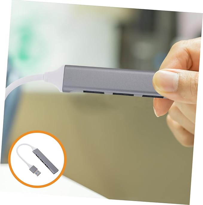 Angoily USB Extender Hub Multi-USB Port Splitter for Pc Laptop Car Gaming Keyboard Mouse Desktop