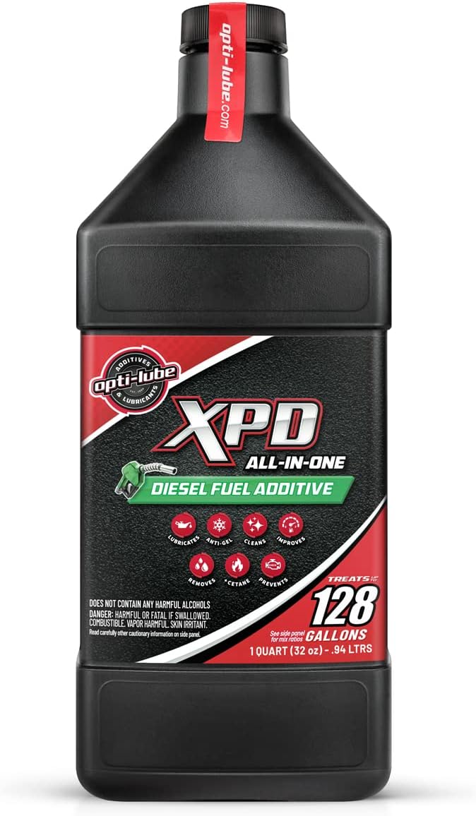 Opti-Lube XPD All-Season Diesel Fuel Additive - Quarts (1 Quart (Treats 128 Gallons))