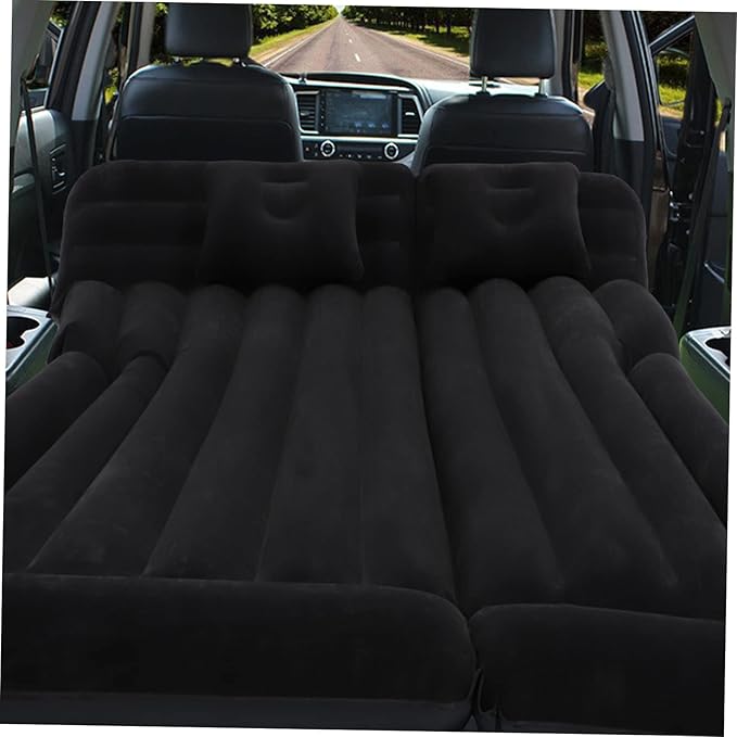 1set Multi-Function Inflatable Mattress for Cars Portable Sleeping Air Mattress for Outdoor Camping and Travel SUV-Sized Protective Design and Accessories