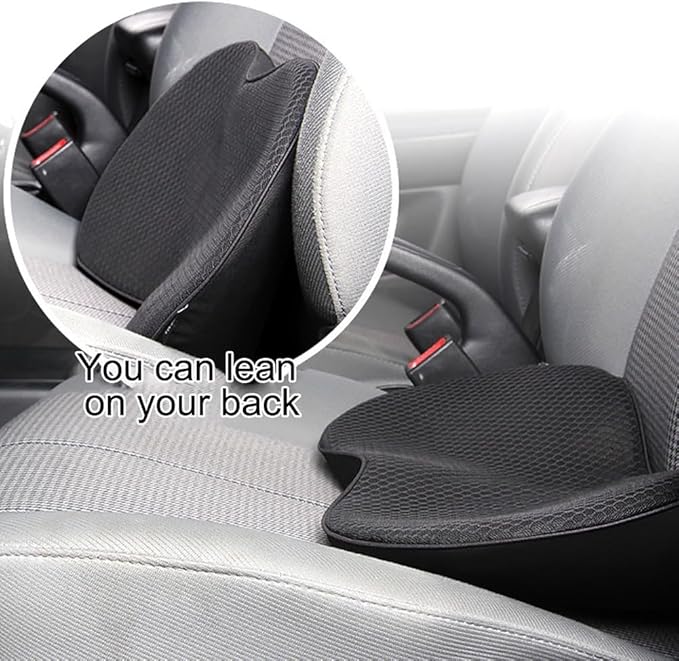 Portable and Lightweight Car Seat Cushion with Lumbar Support for Daily Use and Travel