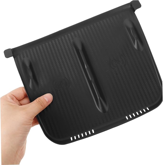 Cabilock Wireless Charging Pad Center Console Car Accessories Wireless Charger Mat Slip Silicone Cover