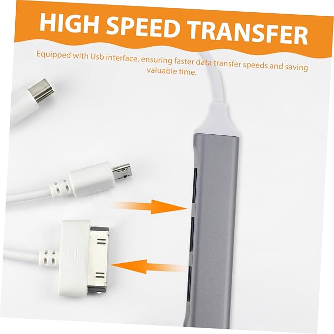 Angoily USB Extender Hub Multi-USB Port Splitter for Pc Laptop Car Gaming Keyboard Mouse Desktop