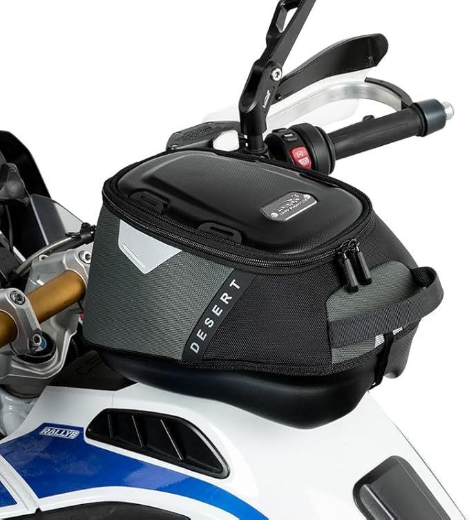 Loboo Motorcycle Tank Bag Expandable Motorcycle Bag, Magnetic Suction Quick Release ，Compatible With CFMOTO 400GT 450SR 450NK 650 GT 700CL-X 800MT 800NK