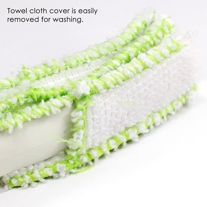SENHAI Mini Duster for Car Air Vent, Set of 3 Automotive Air Conditioner Cleaner and Brush, Dust Collector Cleaning Cloth Tool for Keyboard Window Leaves Blinds Shutter