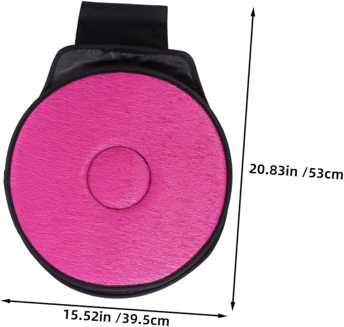 Comfortable Car Seat Cushion Rotating Lumbar Support for Driving and Home Use
