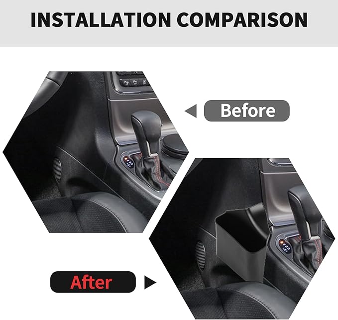 RT-TCZ Center Console Gear Shift Storage Box Tray Organizer Accessories for Jeep Grand Cherokee 2011-2020