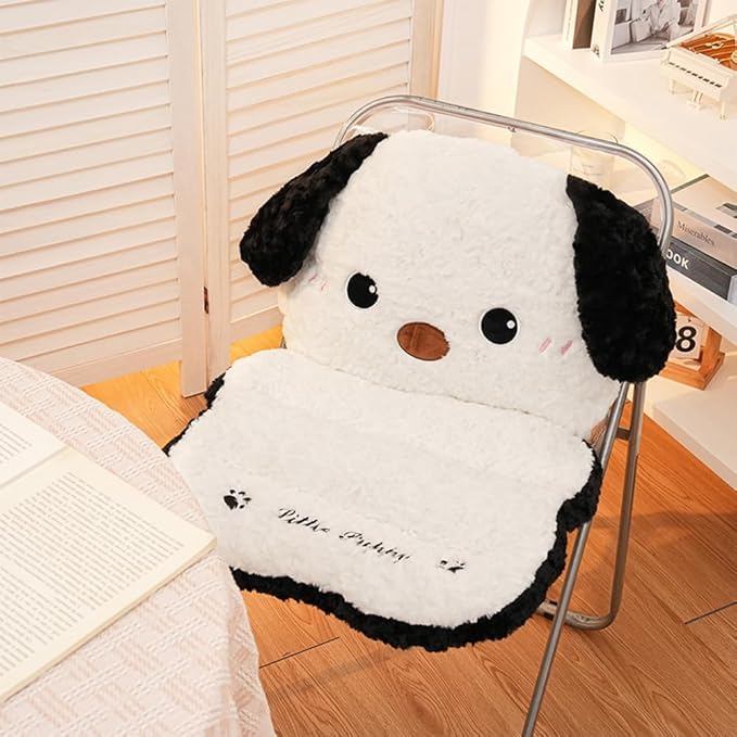 2 Pack Cute Cartoon Car Seat Cushion with Back Car Lumbar Support Pillow and Neck Pillow Car Seat Pillow for Relieve Your Driving Tiredness