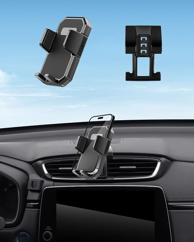 PZK Car Phone Mount for Honda CRV CR-V 2017 2018 2019-2020 2021 2022 Accessories 5th Gen CRV Custom Air Vent Phone Holder Auto Lock Hands Free 360° Rotation Cell Phone Automobile Cradles