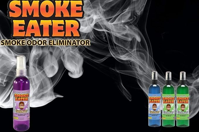 Smoke Eater Odor Eliminator Spray, Tea Tree, 4 oz — Tea Tree Oil Breaks Down Smoke at the Molecular Level