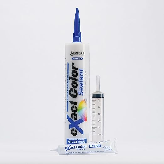 9.5 oz Sashco 12010 eXact color High Performance Acrylic Latex Sealant