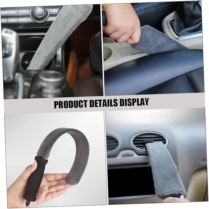 Cabilock 2pcs Car Cleaning Brush Soft Bristle Car Interior Duster for Dust Removal Compact Design for Vents and Tight Spaces