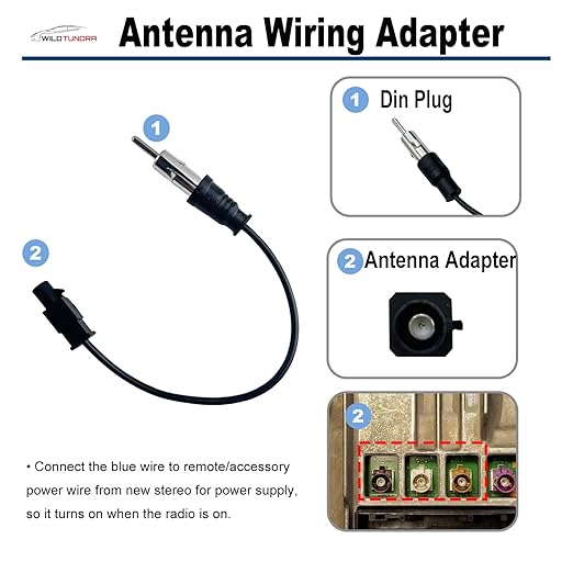 16Pin ISO Aftermarket Radio Harness Adapter Compatible with Chrysler 2015-2018 Dodge 2014-2019 Jeep 2018-2019, 16Pin Android Car Stereo Wiring Harness with SWC Reverse for Ram Cherokee