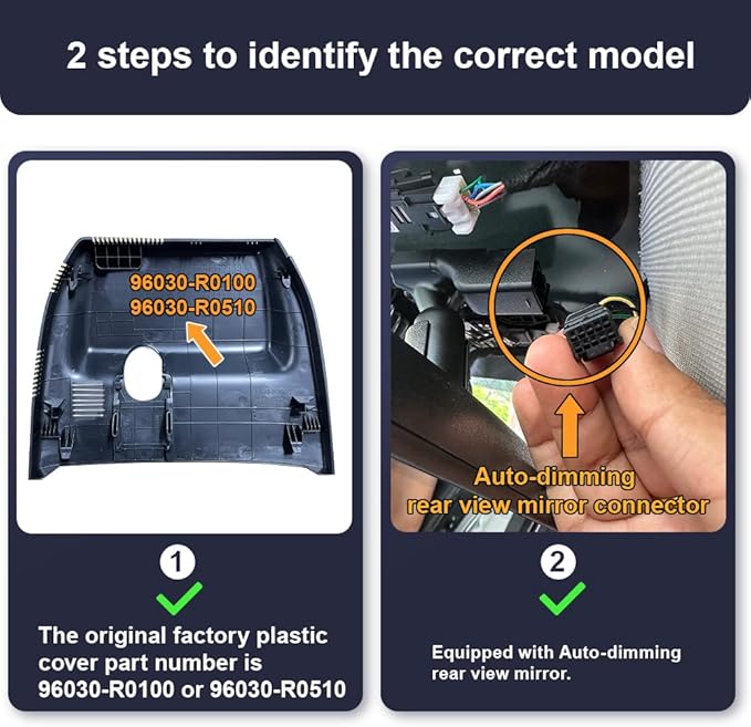 Fitcamx Front 4K+Rear 1080P Dash Cam Adapts for Kia Carnival 2022-2026 (Part No#R0100) LX LXS EX SX Prestige, OEM Look, Dual HD Video, Loop Recording, WiFi & APP, G-Sensor, Easy to Use, 128GB Card