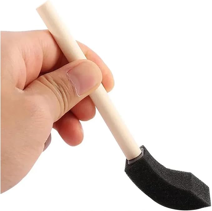 Car Air Conditioner Vent Cleaner Brush – Compact Detailing Tool for Cars, Homes, and Offices – Sponge Head, Sturdy Handle(10pcs)