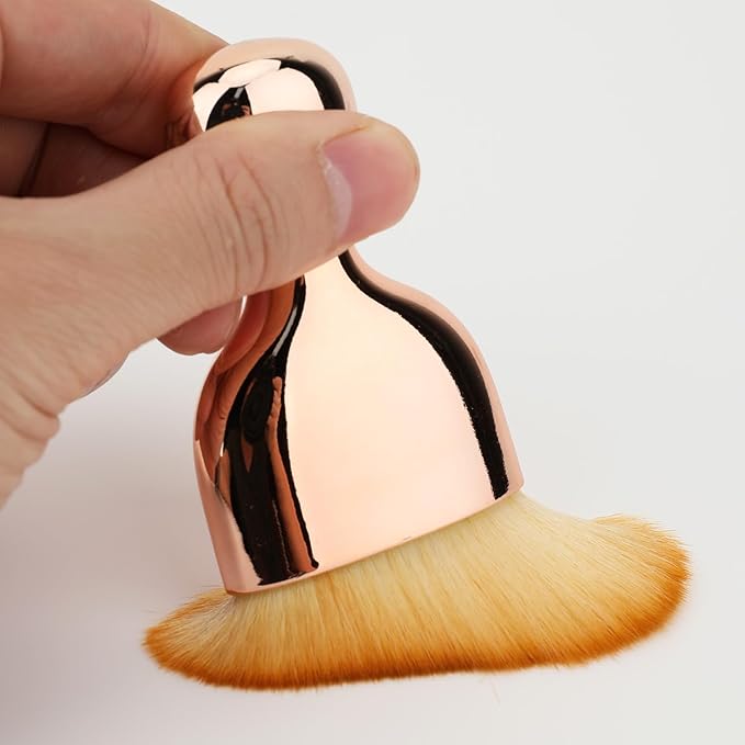Car Detailing Brush, Soft Bristle Cleaning Brush, Scratch-Free Auto Duster Tool for Dashboard, Air Vents, Leather & Interior Cleaning (Rose Gold)