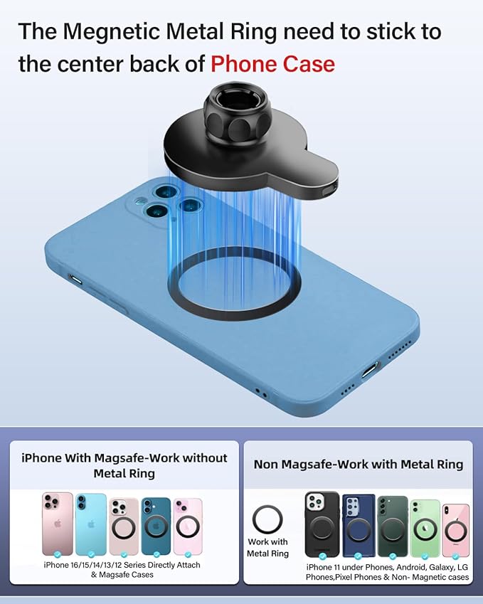 PZK Car Phone Mount for Mazda CX-30 CX30 2019-2022 2023 2024 2025 Accessories Custom Air Vent Car Phone Mount Magnetic 15W Fast Wireless Charger Hands Free 360° Rotation Phone Automobile Cradles