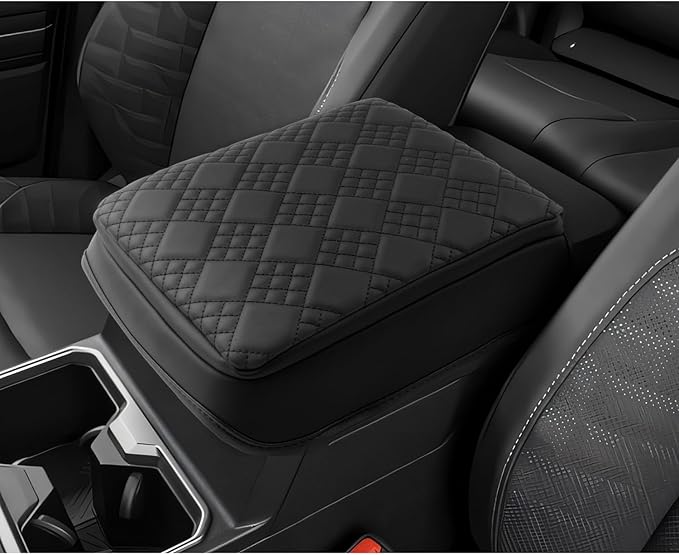 CDEFG for 2025 2026 Toyota 4Runner Center Console Cover for 2025 2026 Toyota 4Runner Accessories Armrest Cover 2025 2026 4Runner Middle Console Pad Arm Rest Cushion Leather Cover