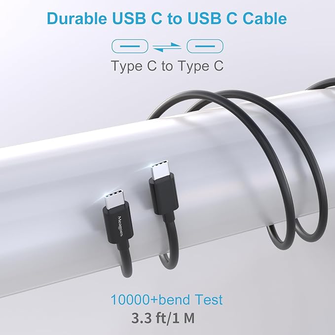 67.5W Car Charger USB C Super Fast Charging, 45W USBC & QC3.0 Port Plug for iPhone 17 Pro Max/Air/16/15/iPad, Samsung S26/S25 Android Cell Phone, Dual 12V Cigarette Lighter Adapter+ 3.3ft Type C Cable