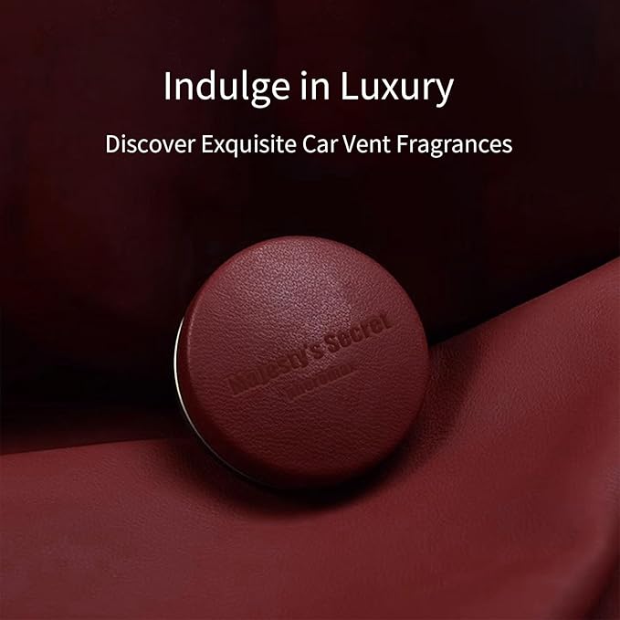 MAJESTY`S SECRET PHEROMAX Car Air Freshener Vent Clip, Auto Scents New Car Smell, Vehicle Accessories Interior for Women and Men, Automotive Odor Eliminator, Long Lasting Car Diffuser