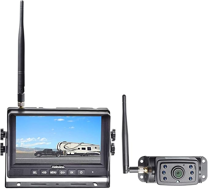 Haloview MC7109 7'' 720P HD Digital Wireless Rear View Camera System