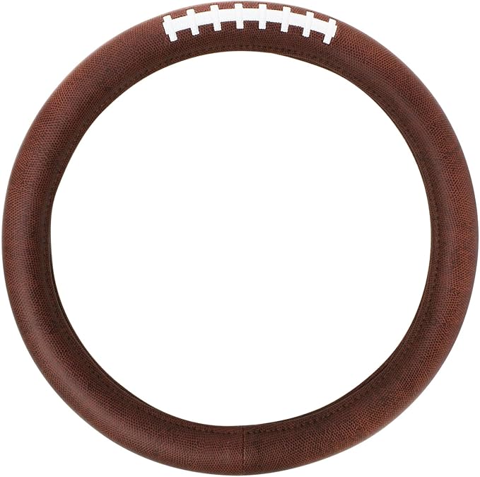 GG Grand General 54010 18 inches Deluxe Steering Wheel Cover American Football