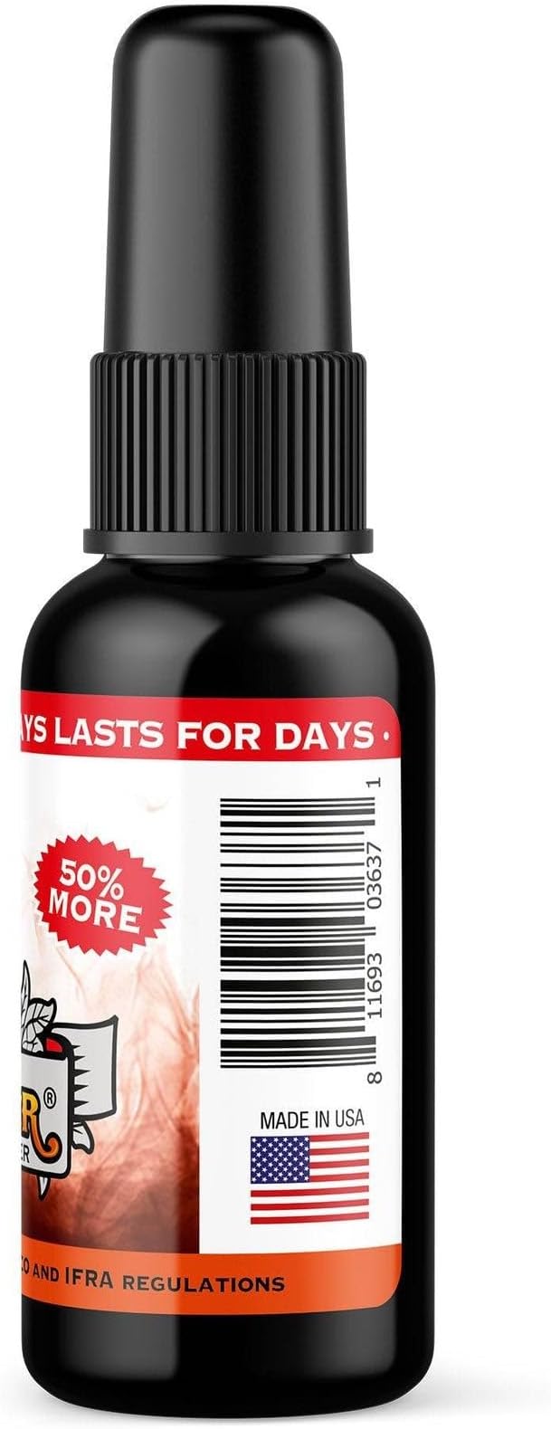 BluntPower Red Apple Concentrated Air Freshener for Room and Car - Oil-Based Diffuser Spray Bottle - Long-Lasting Bathroom, Car Freshener & Odor Eliminator (1 Pack)