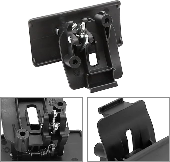 Glove Box Latch Replaces 10391625 Compatible with Chevy Colorado GMC Canyon 2004-2012 Compatible with Hummer H3 2006-2010 Front Glove Box Door Lock Opening Handle (Black)