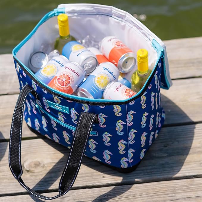 SCOUT The Stiff One - Large, Soft, Lightweight, Insulated Cooler with Hard Bottom, Beach, Family, Travel, Picnic Cooler