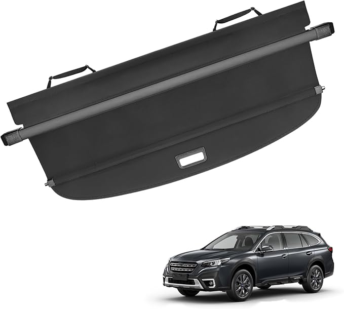 Cargo Cover No Gap Fit for 2020-2025 Subaru Outback Retractable Trunk Rear Security Cover Shielding Shade Trunk Cover No Gap