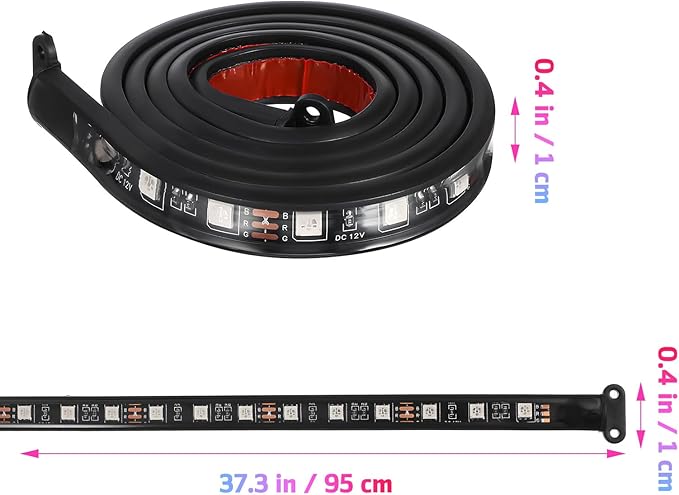 Underglow LED Lights for Cars, Underglow Car Lights with App and Remote Control, 252 Waterproof LEDs RGB 8 Color Sound Active Function Music Mode for Cars, SUVs, Trucks, Motorcycles