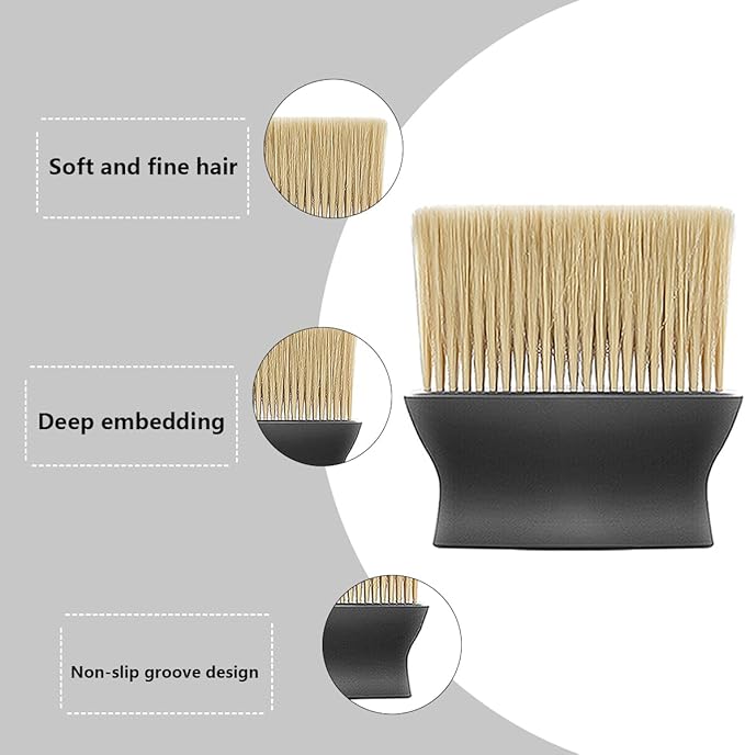 Ziciner Car Interior Detailing Brush, Ultra-Soft Auto Hair Bristles Removal Dust Collectors, Universal Vehicle Interior Cleaning Dashboard, Air Conditioner Vent etc Tool Accessory (1PC, Yellow)