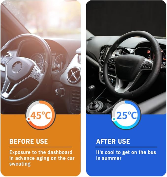 Car Windshield Sun Shade,Foldable Car Shade Umbrella for Blocking Sunlight & Insulating Heat,Portable Windshield Cover Sun Shades Cars Interior Accessories for Cars SUVs