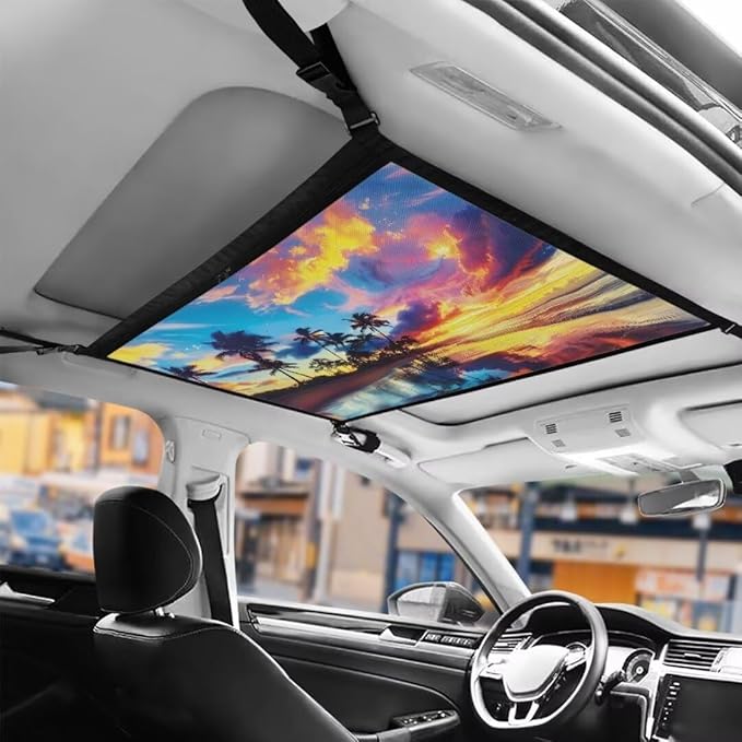 Sunset Lake Car Roof Storage Bag Multi-Purpose Seat Organizer All Car Storage Organizers One Size Inner Car Accessories